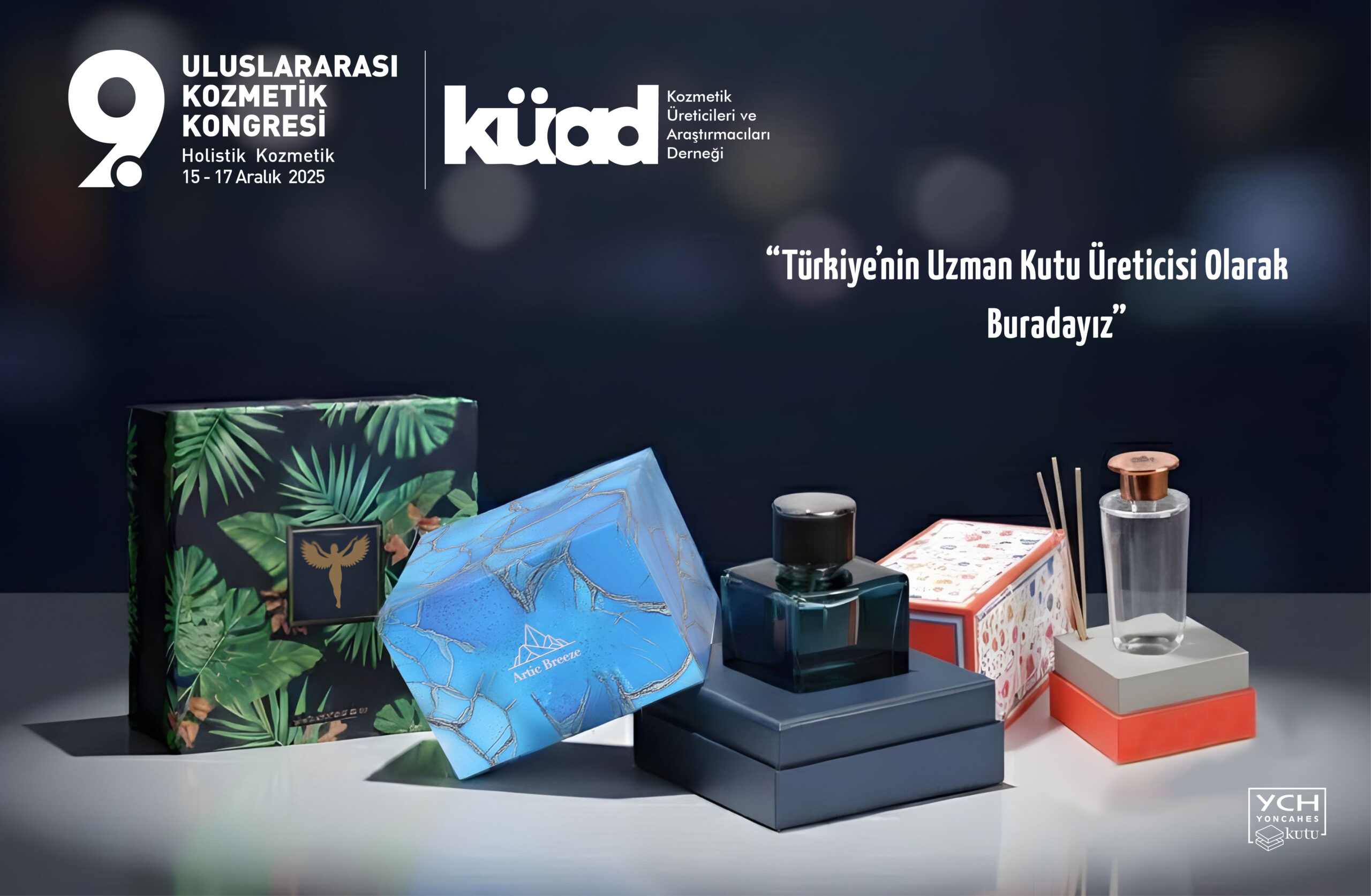 9. Uluslararası Kozmetik Kongresi’ne Sponsor Olmaktan Mutluluk Duyuyoruz!